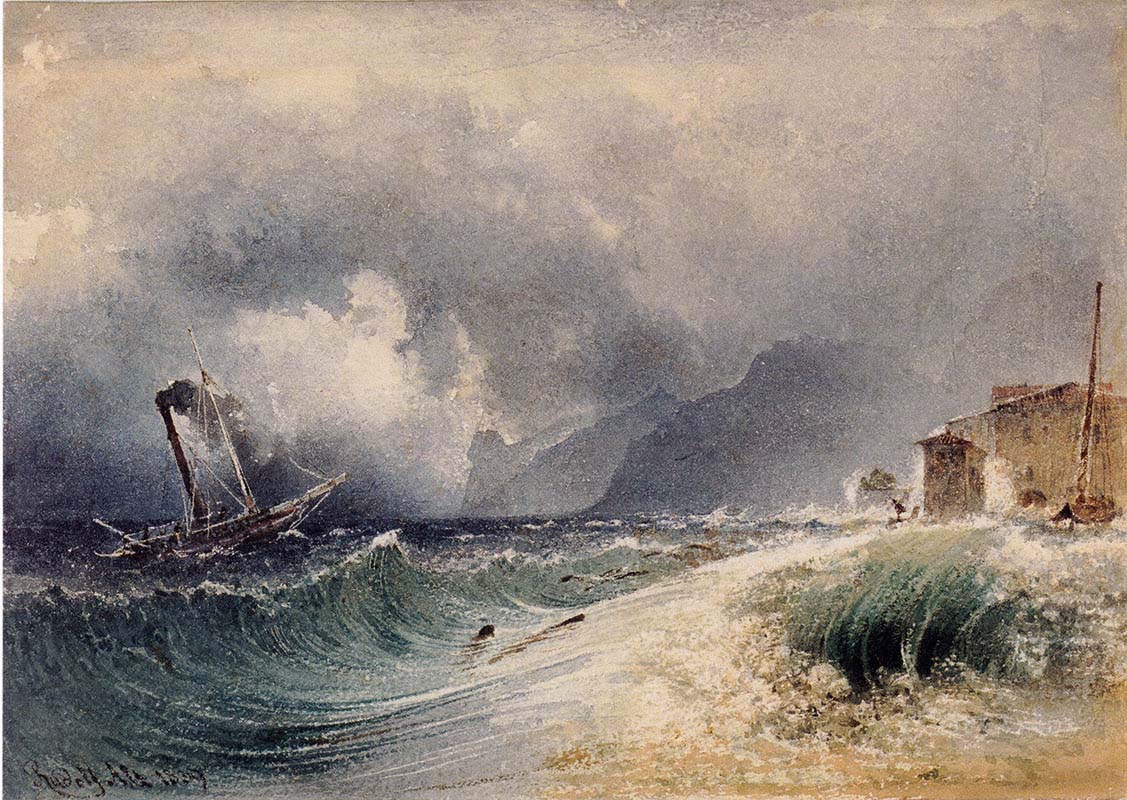 Gale on Lake Garda